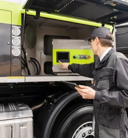 Industrial computer for smart transportation vehicle control system