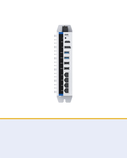 Fanless Box PC | Intel N97 | 4 LAN | HDMI + DP | DIN Rail