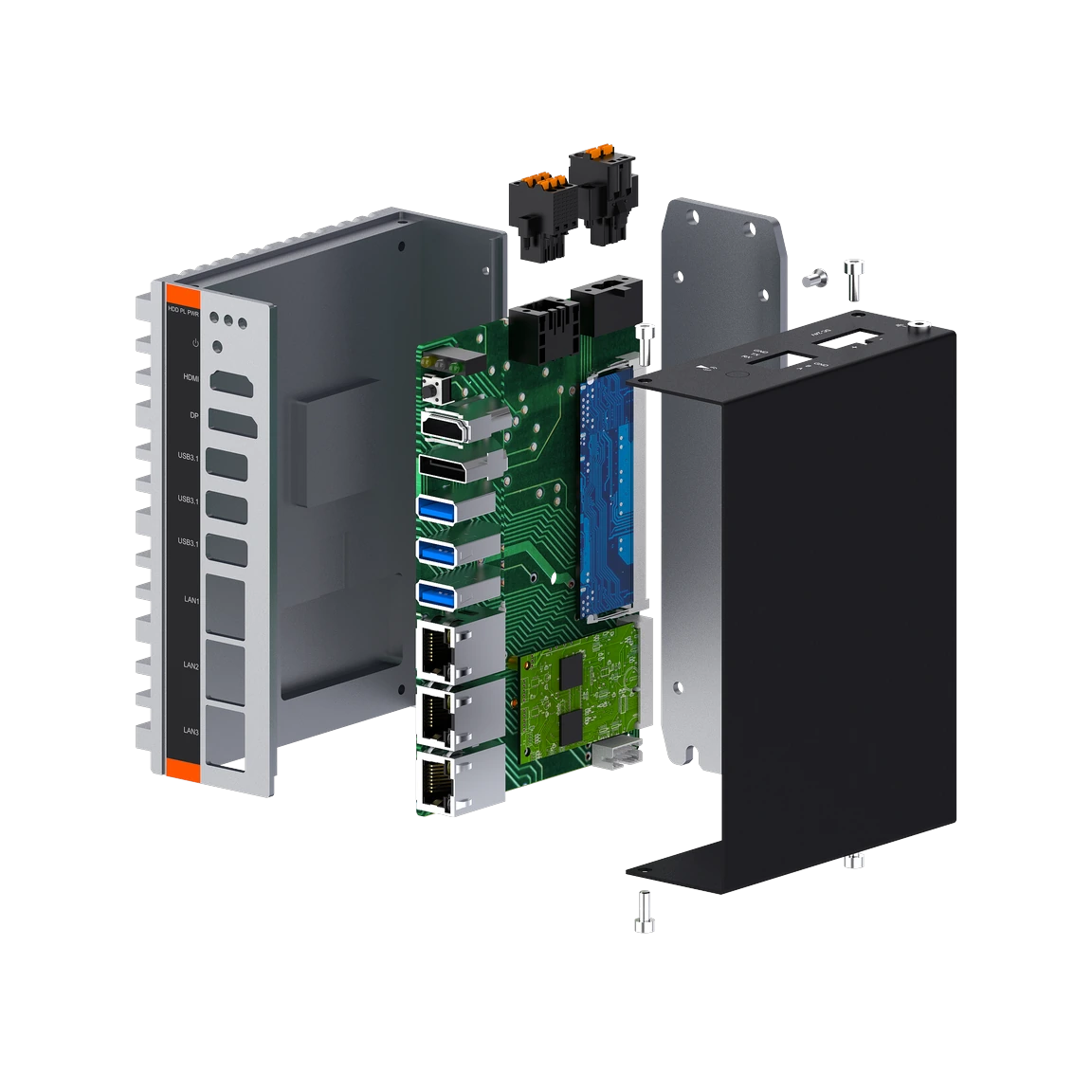 NP-6116-J6412 Fanless Automation PC | Compact & Reliable