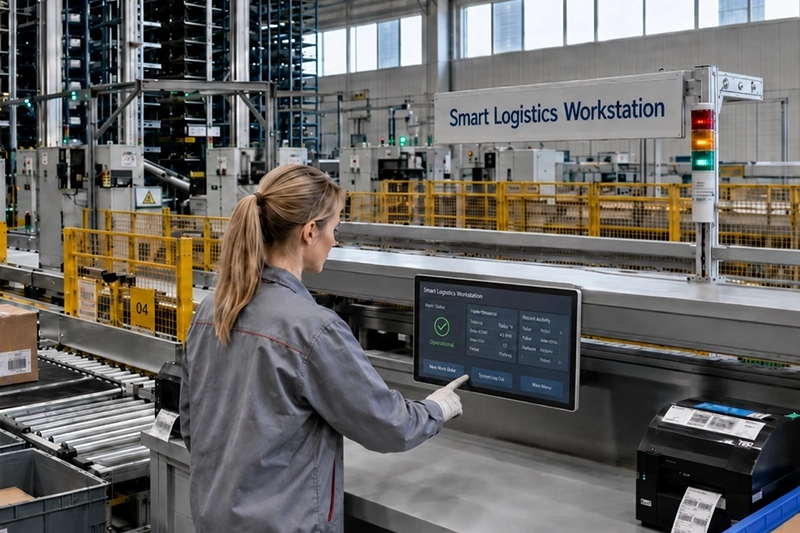 Smart logistics warehouse