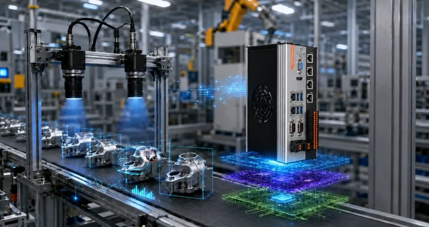 NP-6135-H1B Ultra Machine Vision IPC industrial computer for Edge AI and automation applications