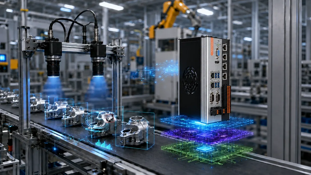 NP-6135-H1B Ultra Machine Vision IPC industrial computer for Edge AI and automation applications