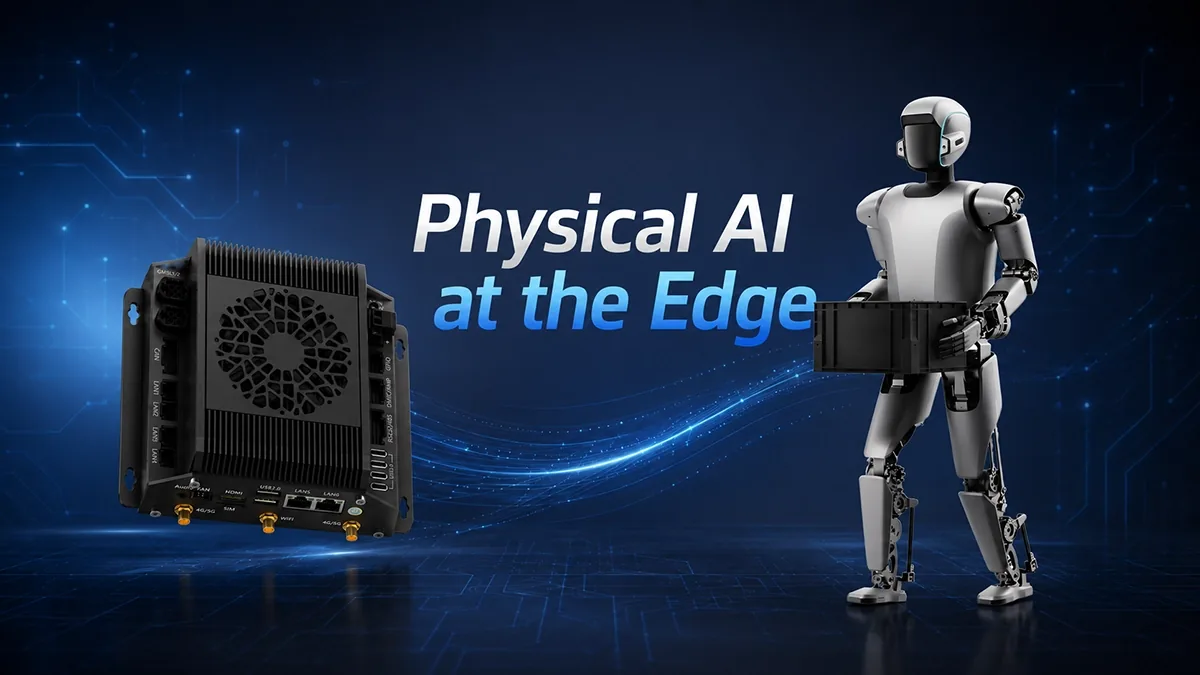 Physical AI at the edge with NODKA industrial PC and robotics automation